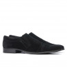 Scarpe eleganti uomo 796m nero velluto