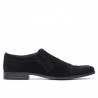 Scarpe eleganti uomo 796m nero velluto