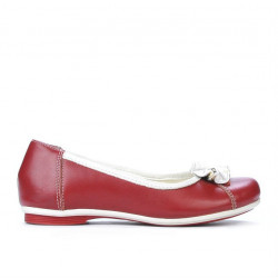 Scarpe bambini 129 rosso+bianco