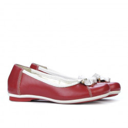 Scarpe bambini 129 rosso+bianco