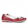 Scarpe bambini 129 rosso+bianco
