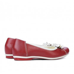 Scarpe bambini 129 rosso+bianco