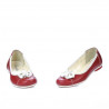 Scarpe bambini 129 rosso+bianco