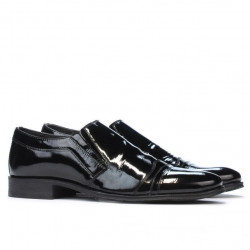 Scarpe eleganti adolescenti 389 vernice nera