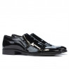 Scarpe eleganti adolescenti 389 vernice nera
