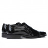 Scarpe eleganti adolescenti 389 vernice nera