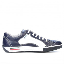 Scarpe sportive adolescenti 307 indaco+bianco