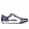 Scarpe sportive adolescenti 307 indaco+bianco