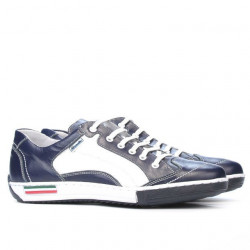 Scarpe sportive adolescenti 307 indaco+bianco