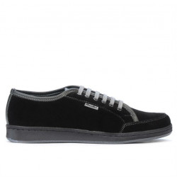 Scarpe sportive adolescenti 312 nero velluto