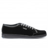 Scarpe sportive adolescenti 312 nero velluto