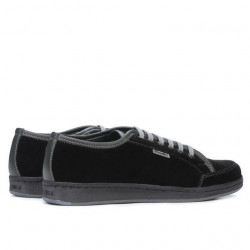 Scarpe sportive adolescenti 312 nero velluto