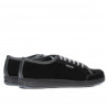 Scarpe sportive adolescenti 312 nero velluto