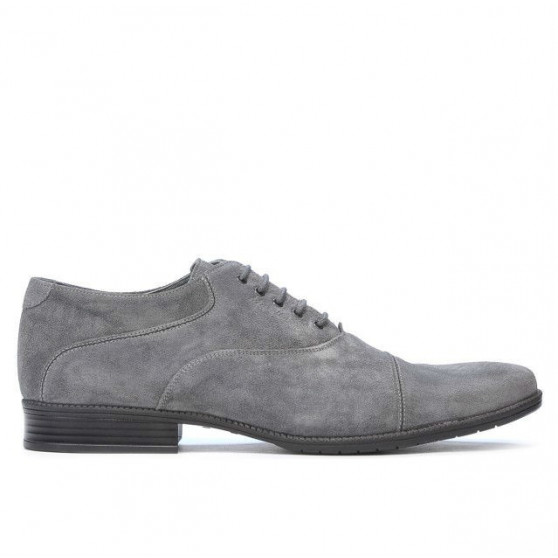 Scarpe casual / eleganti uomo 738 grigio velluto