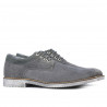 Scarpe casual uomo 739 antracite velluto