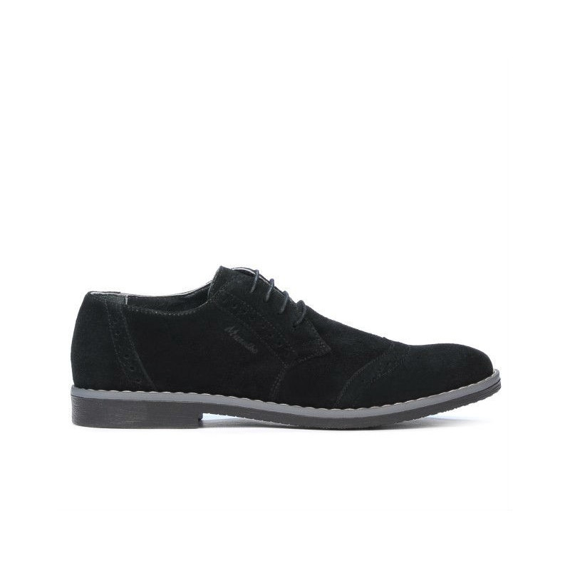 Scarpe casual / eleganti uomo 746 nero velluto