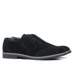Scarpe casual / eleganti uomo 746 nero velluto