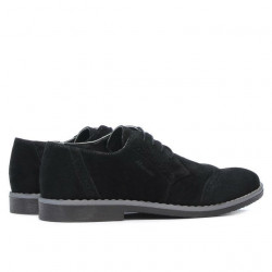 Scarpe casual / eleganti uomo 746 nero velluto