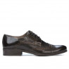 Scarpe casual uomo 783 vernice marrone