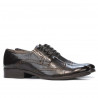 Scarpe casual uomo 783 vernice marrone