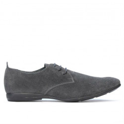 Scarpe casual uomo 794 antracite velluto