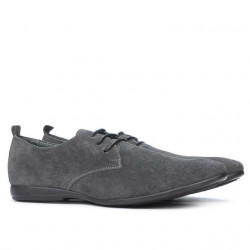 Scarpe casual uomo 794 antracite velluto