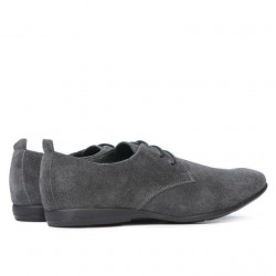 Scarpe casual uomo 794 antracite velluto