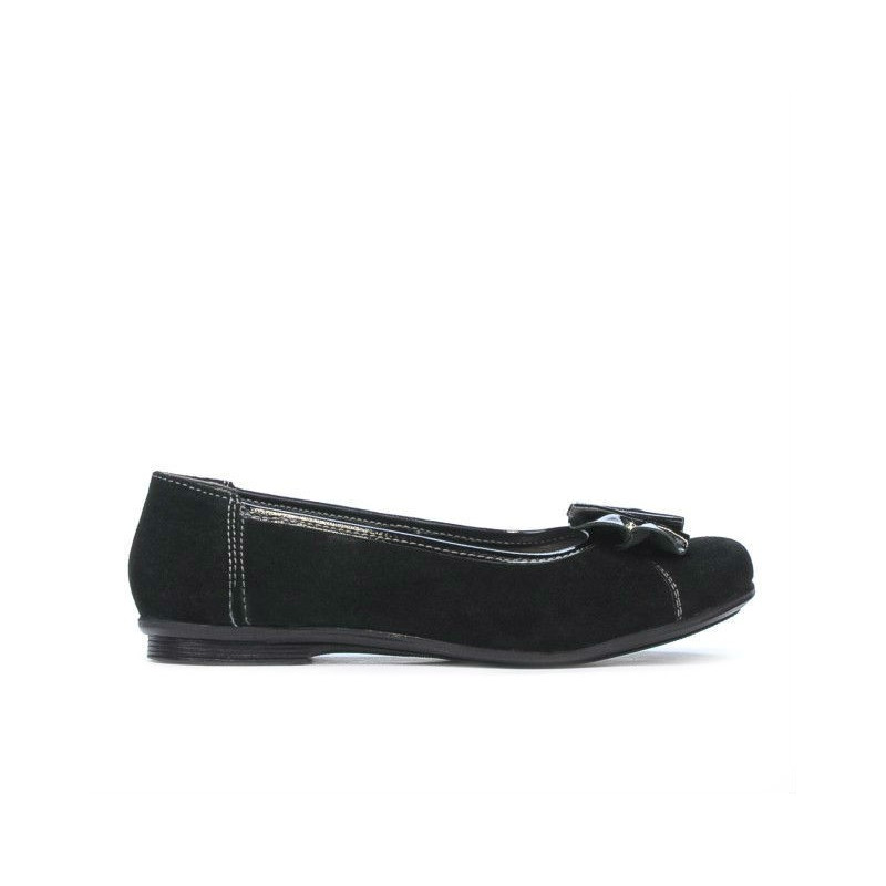 Scarpe bambini 129 nero velluto