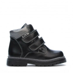 Stivaletti bambini piccoli 37c nero+argento