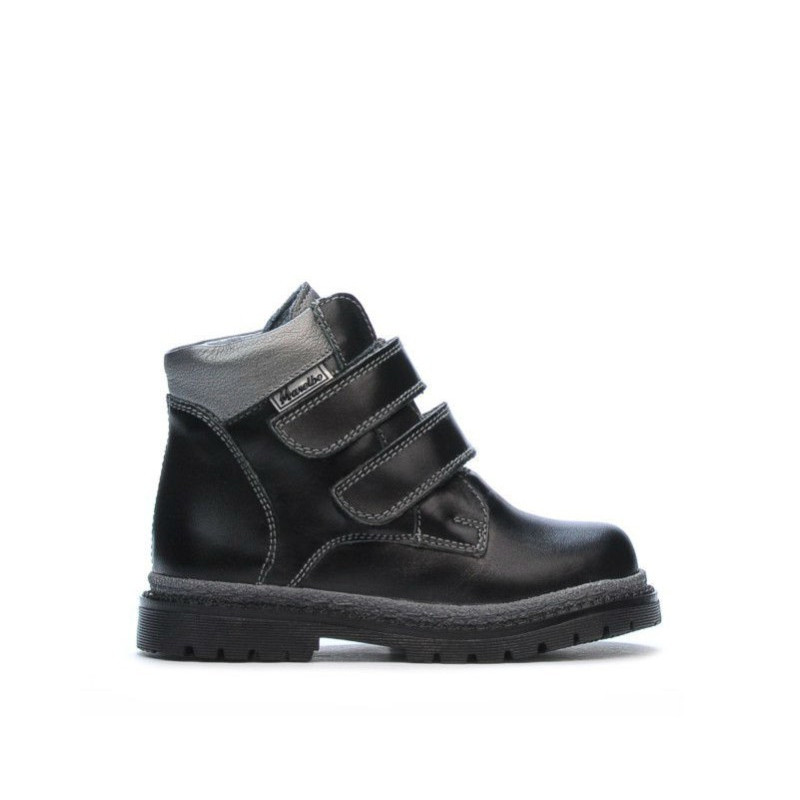 Stivaletti bambini piccoli 37c nero+argento