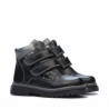 Stivaletti bambini piccoli 37c nero+argento