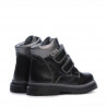 Stivaletti bambini piccoli 37c nero+argento