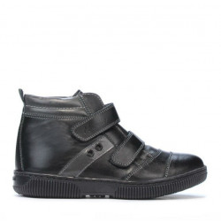 Stivali bambini 3207-1 nero+grigio