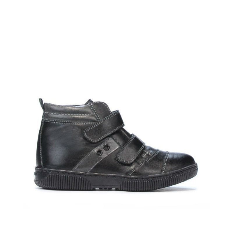 Stivali bambini 3207-1 nero+grigio