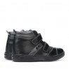 Stivali bambini 3207-1 nero+grigio