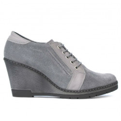 Scarpe casual da donna 625 grigio velluto combinato