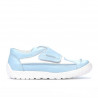 Scarpe bambini 107 blu+bianco