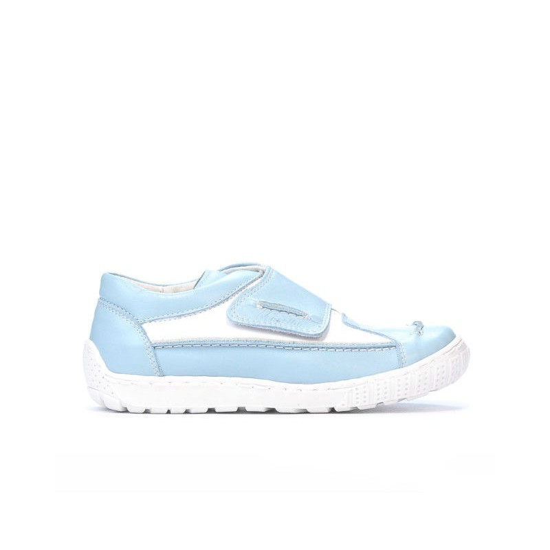 Scarpe bambini 107 blu+bianco