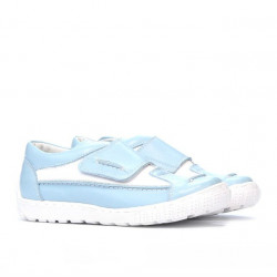 Scarpe bambini 107 blu+bianco