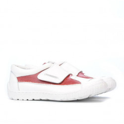 Scarpe per bambini 107 bianco+rosso
