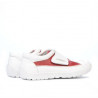 Scarpe per bambini 107 bianco+rosso