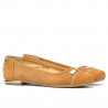 Ballerine donna 632p bufalo marrone traforato