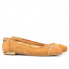 Ballerine donna 631 bufo marrone traforato