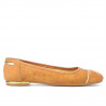 Ballerine donna 631 bufo marrone traforato