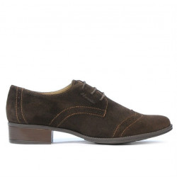 Scarpe casual donna 691 caffè velluto