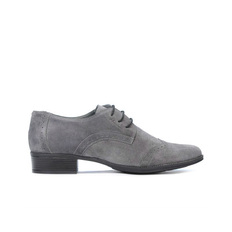 Scarpe casual donna 691 camoscio grigio