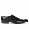 Scarpe eleganti 796m vernice nera combinata