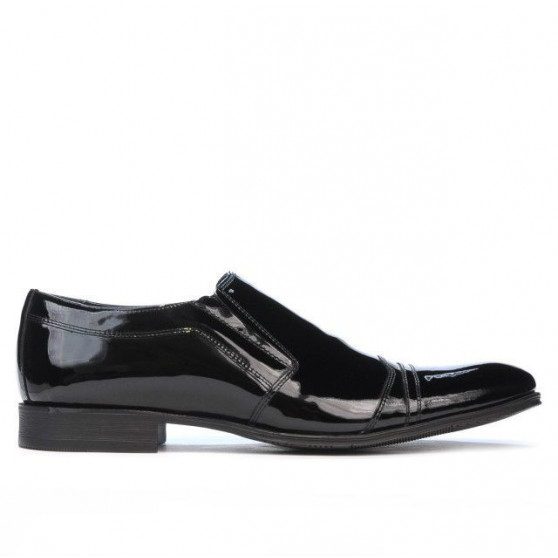Scarpe eleganti uomo 796 vernice nera