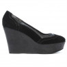 Scarpe casual donna 630 nero velluto
