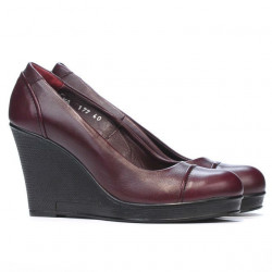 Scarpe casual donna 177 bordeaux